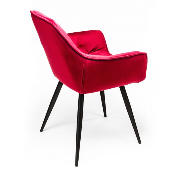 Стул HATTA Legend Velvet Гранатовый (44474948) цена