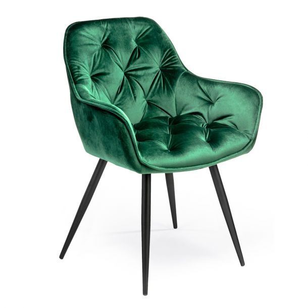 Стілець HATTA Legend Velvet Темно-зелений (44474946) в Киеве