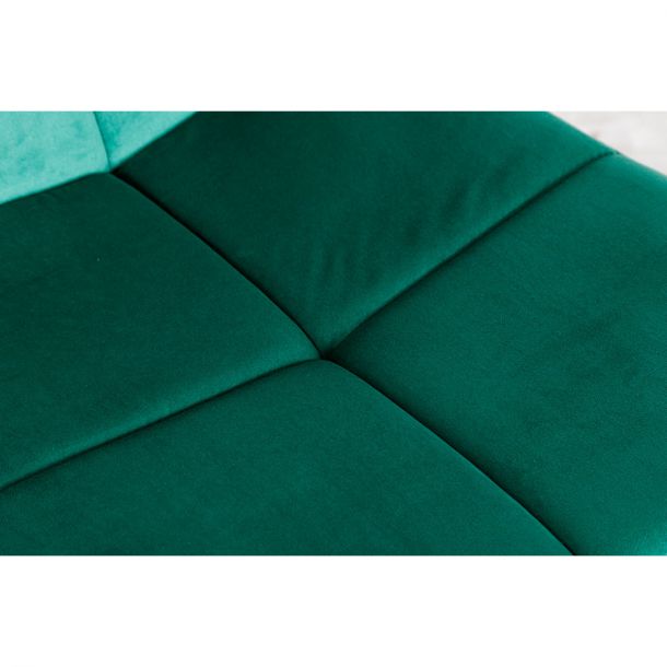 Поворотный стул Madrid Velvet Изумруд велюр (52512985) с доставкой