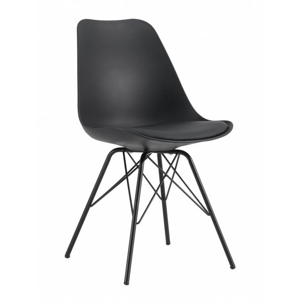 Стілець HATTA Milan Eco Чорний (44382932) купить