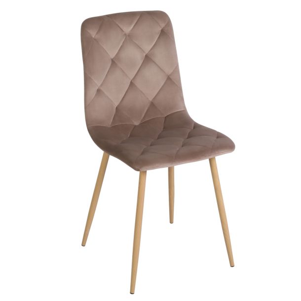 Стул N-41 Velvet Капучино, Дуб (231458568) в Киеве