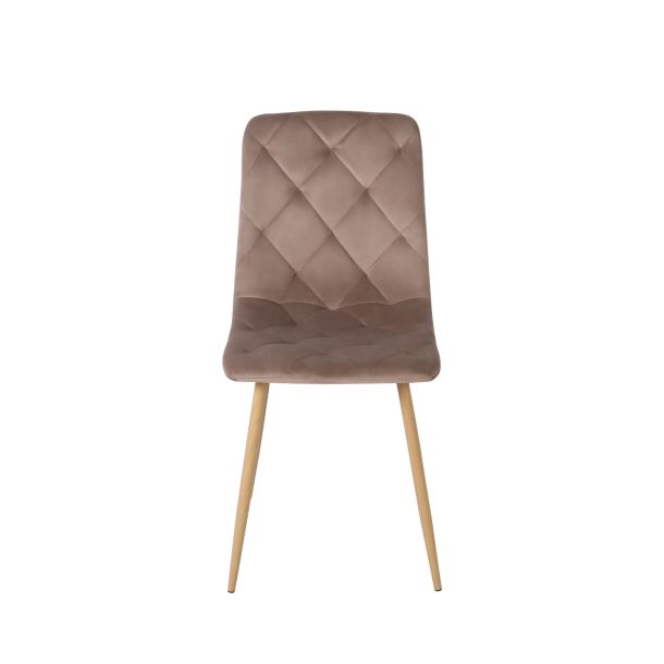 Стул N-41 Velvet Капучино, Дуб (231458568) в интернет-магазине