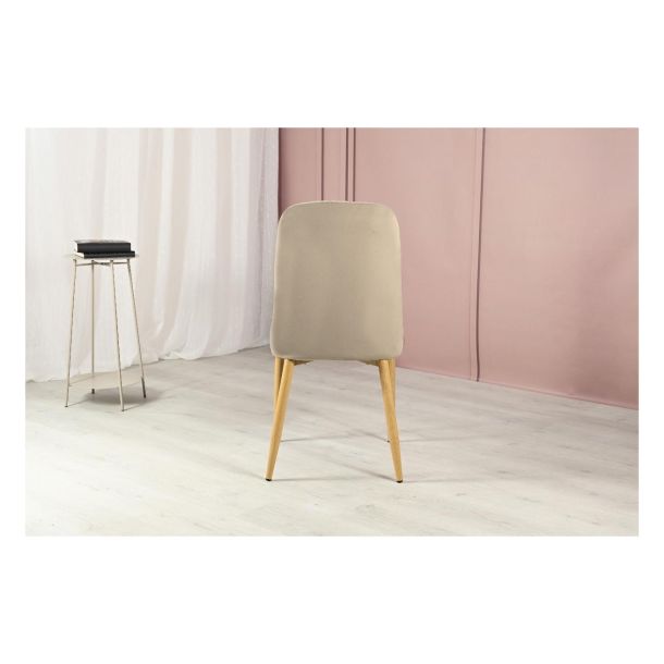 Стул N-44 Velvet Капучино, Дуб (231469829) недорого