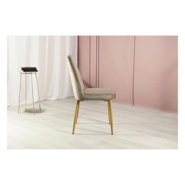Стул N-44 Velvet Капучино, Дуб (231469829) kupistul