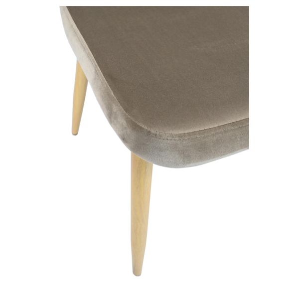 Стул N-44 Velvet Капучино, Дуб (231469829) в Украине