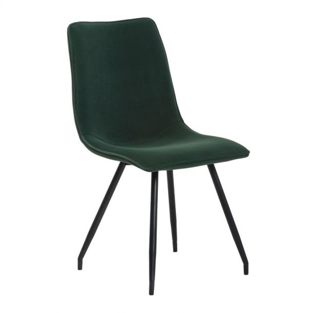 Стул N-76 Тёмно-зелёный вельвет (23439812) недорого