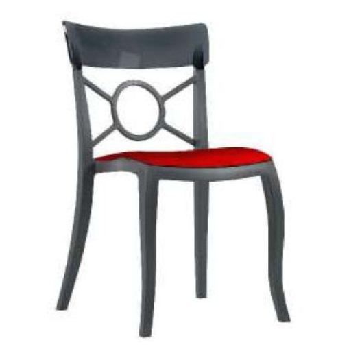 Стілець Opera-S Soft 00260 Red, Антрацит (27459383) недорого