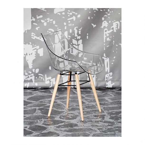 Стул People Wood, Transparent Neutral (46382268) в Киеве