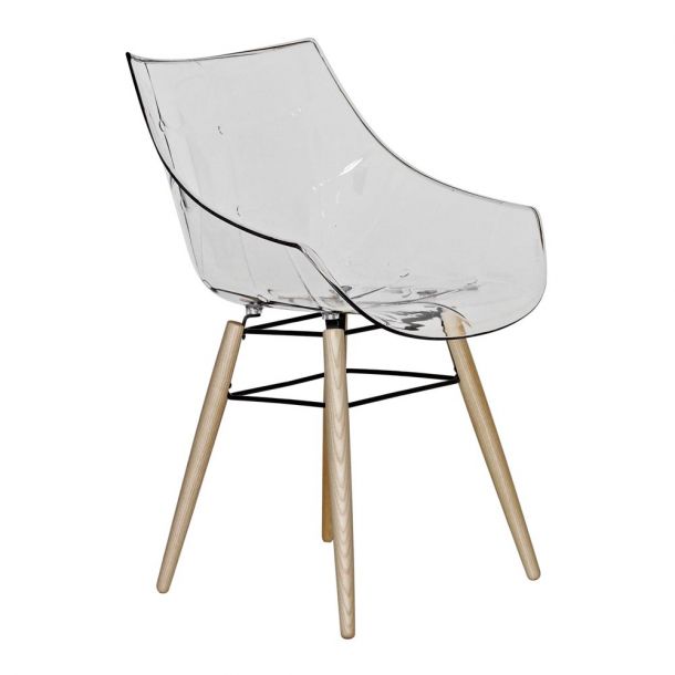 Стул People Wood, Transparent Neutral (46382268) в Украине