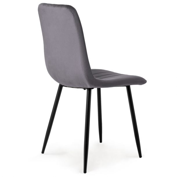 Стілець HATTA Petty Velvet Сірий (44479161) цена