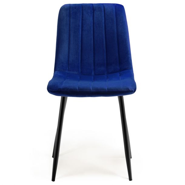 Стул HATTA Petty Velvet Темно-синий (44479166) в Украине