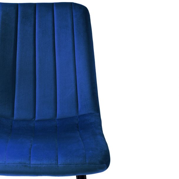 Стул HATTA Petty Velvet Темно-синий (44479166) купить