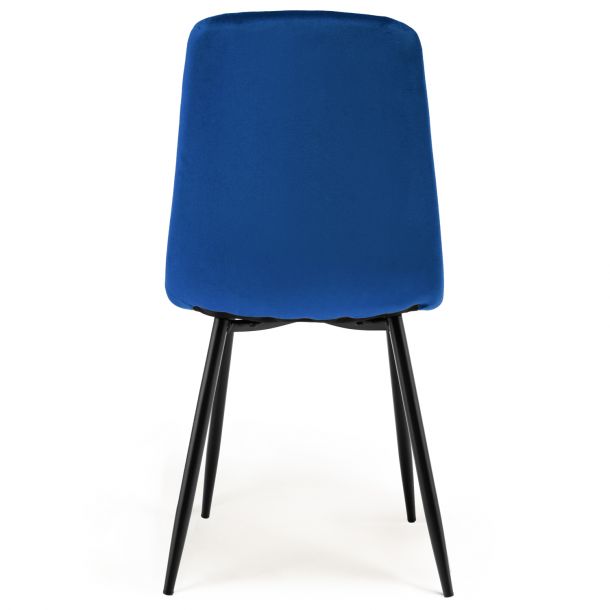 Стул HATTA Petty Velvet Темно-синий (44479166) в Киеве