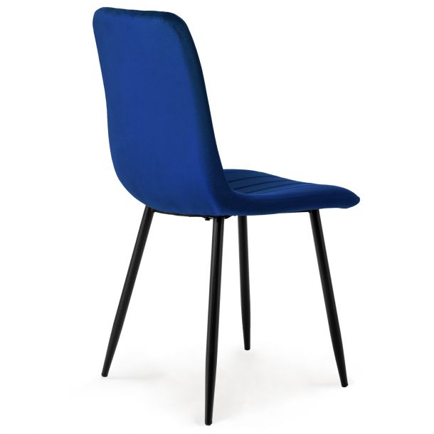 Стул HATTA Petty Velvet Темно-синий (44479166) цена