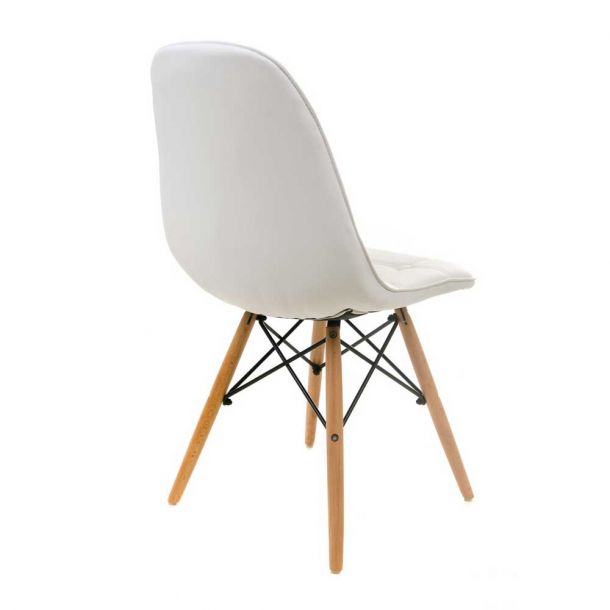 Стул HATTA Praga Eco Wood Белый (44439774) купить