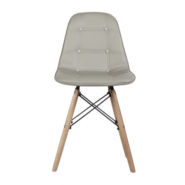 Стул HATTA Praga Eco Wood Серый (44460294) купить