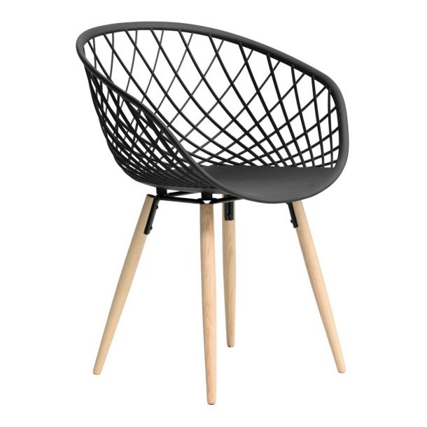 Стул Sidera Wood Black (46382256) с доставкой