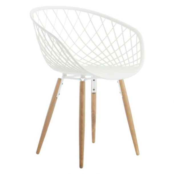Стул Sidera Wood White (46382255) дешево