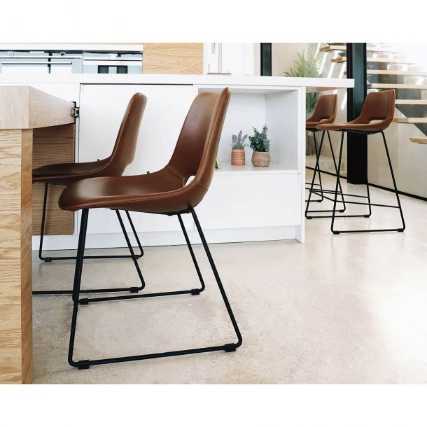 Стул Ziggy Eco Коричневый (90904835) в Киеве