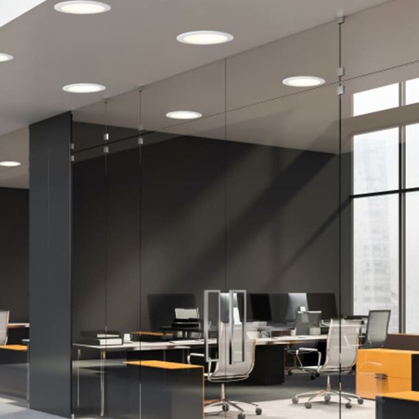 Точечный светильник CL KOS LED 24W 3000K Белый (109731804) цена