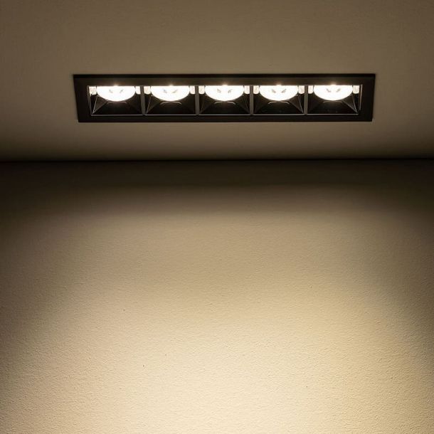 Точечный светильник MIDI LED 20W 3000K RECESSED Черный (109731966) в интернет-магазине