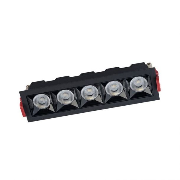 Точечный светильник MIDI LED 20W 4000K RECESSED Черный (109731967) в Украине