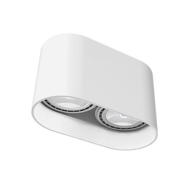 Точковий світильник Oval Білий (109731871) дешево
