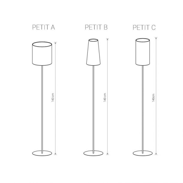 Торшер Petit Черный (109725132) в интернет-магазине