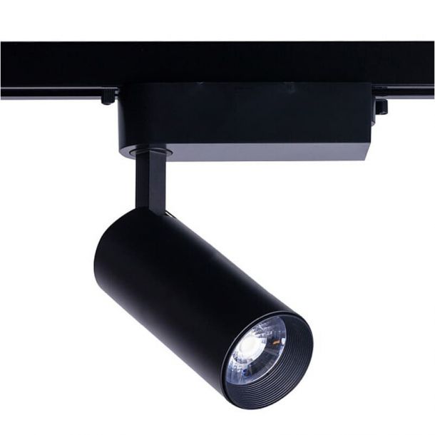 Трековый светильник Iris LED 12W 4000K Черный (109732223) дешево
