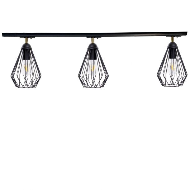 Трековий світильник Тrack Dribble TL160 Black (1111228523) в Украине