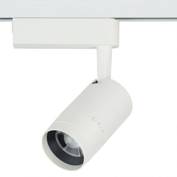 Трековий світильник Zoom LED 3000K Білий (109732260) kupistul
