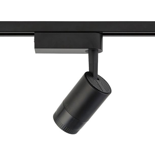 Трековий світильник Zoom LED 4000K Чорний (109732263) цена