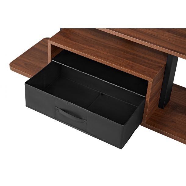 Тумба с креплением для телевизора OfficePro TVS600 37''-80'' Walnut wood (1311072291) дешево