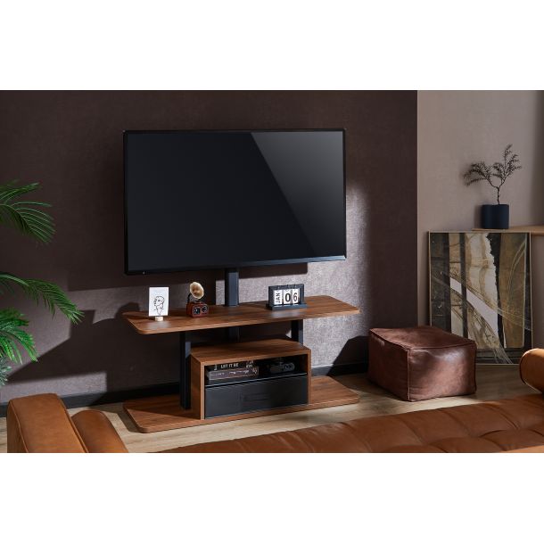 Тумба с креплением для телевизора OfficePro TVS600 37''-80'' Walnut wood (1311072291) в интернет-магазине
