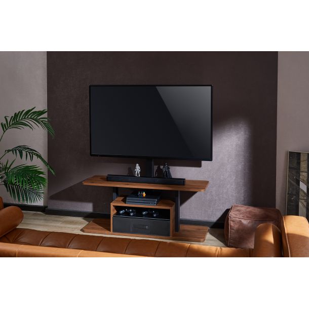Тумба с креплением для телевизора OfficePro TVS600 37''-80'' Walnut wood (1311072291) в Киеве