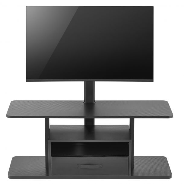 Тумба с креплением для телевизора с RGB OfficePro TVS635 37''-80'' Black (1311072292) в Украине