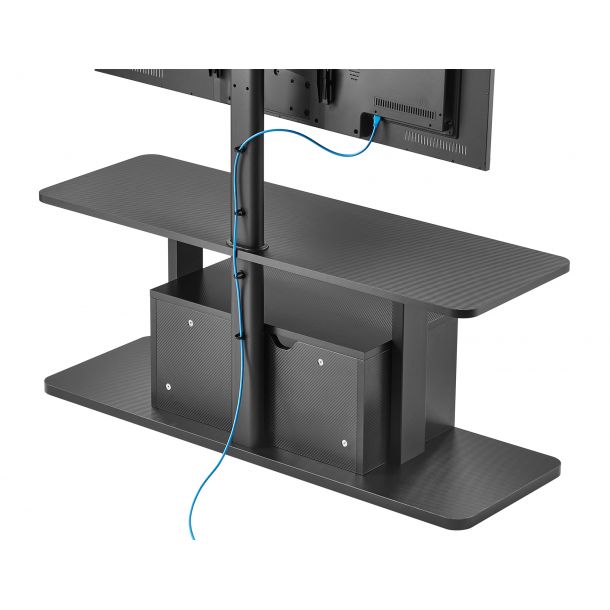 Тумба с креплением для телевизора с RGB OfficePro TVS635 37''-80'' Black (1311072292) купить