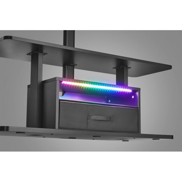 Тумба с креплением для телевизора с RGB OfficePro TVS635 37''-80'' Black (1311072292) в Киеве