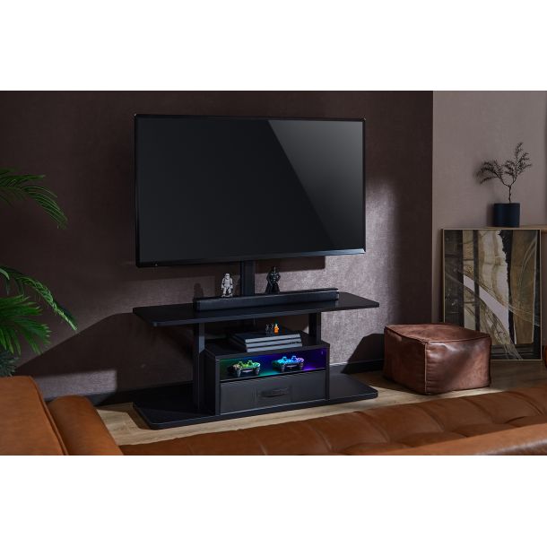 Тумба с креплением для телевизора с RGB OfficePro TVS635 37''-80'' Black (1311072292) с доставкой