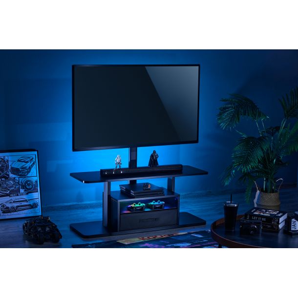Тумба с креплением для телевизора с RGB OfficePro TVS635 37''-80'' Black (1311072292) дешево