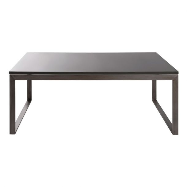 Журнальний стіл BRIGHTON 120x65 MDF Графіт (52383019) дешево