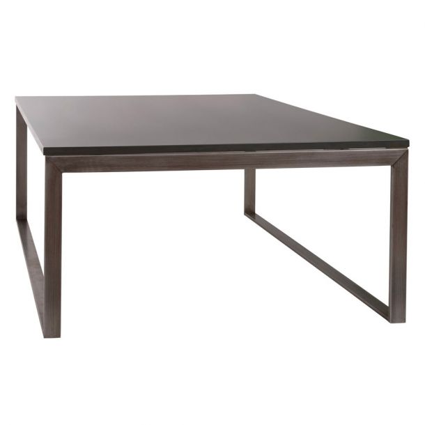 Журнальний стіл BRIGHTON 90x90 MDF Графіт (52383013) с доставкой