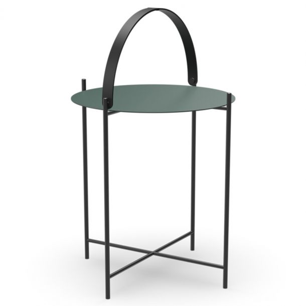 Журнальний стіл Edge Tray Table D46,5 Pine Green, Black (134936629) в Украине