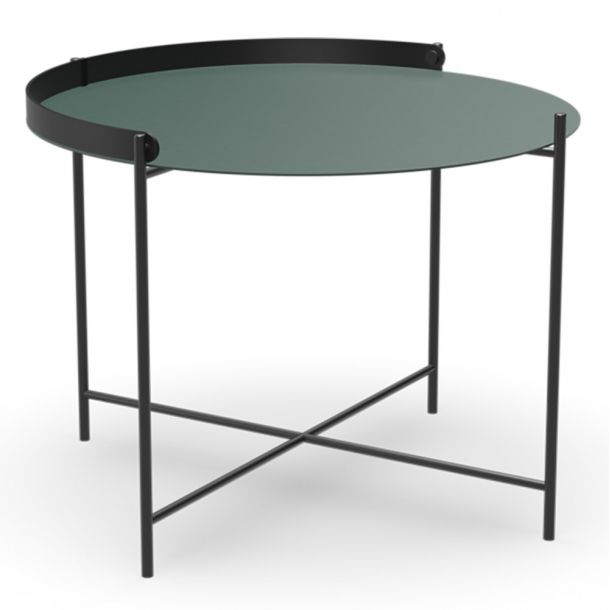 Журнальний стіл Edge Tray Table D62 Pine Green, Black (134936626) в Украине