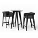 Барний стіл Air 2 bar O D60 Black, Black