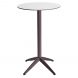 Барный стол Quatro High Fix D60 white, taupe