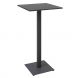 Барный стол Tetra light 60x60 h-110 Черный, Черный ЛДСП