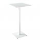 Барний стіл Tetra light 60x60 h-110 Білий, Білий ЛДСП