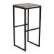Барный стул HATTA B-Stool 75 Черный, Бетон
