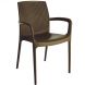 Cтул Boheme Teak Dark Brown